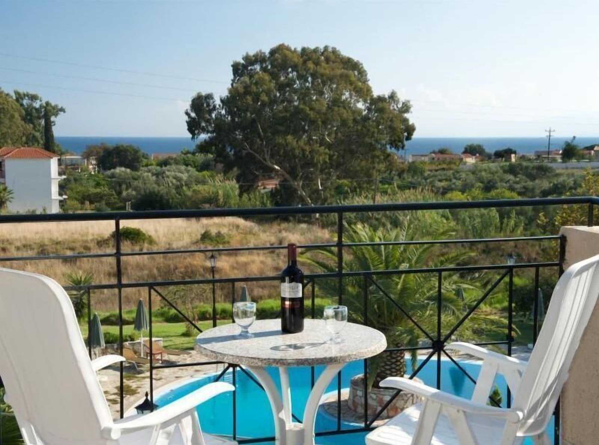 Alkioni Hotel Eleios-Pronnoi Exteriör bild