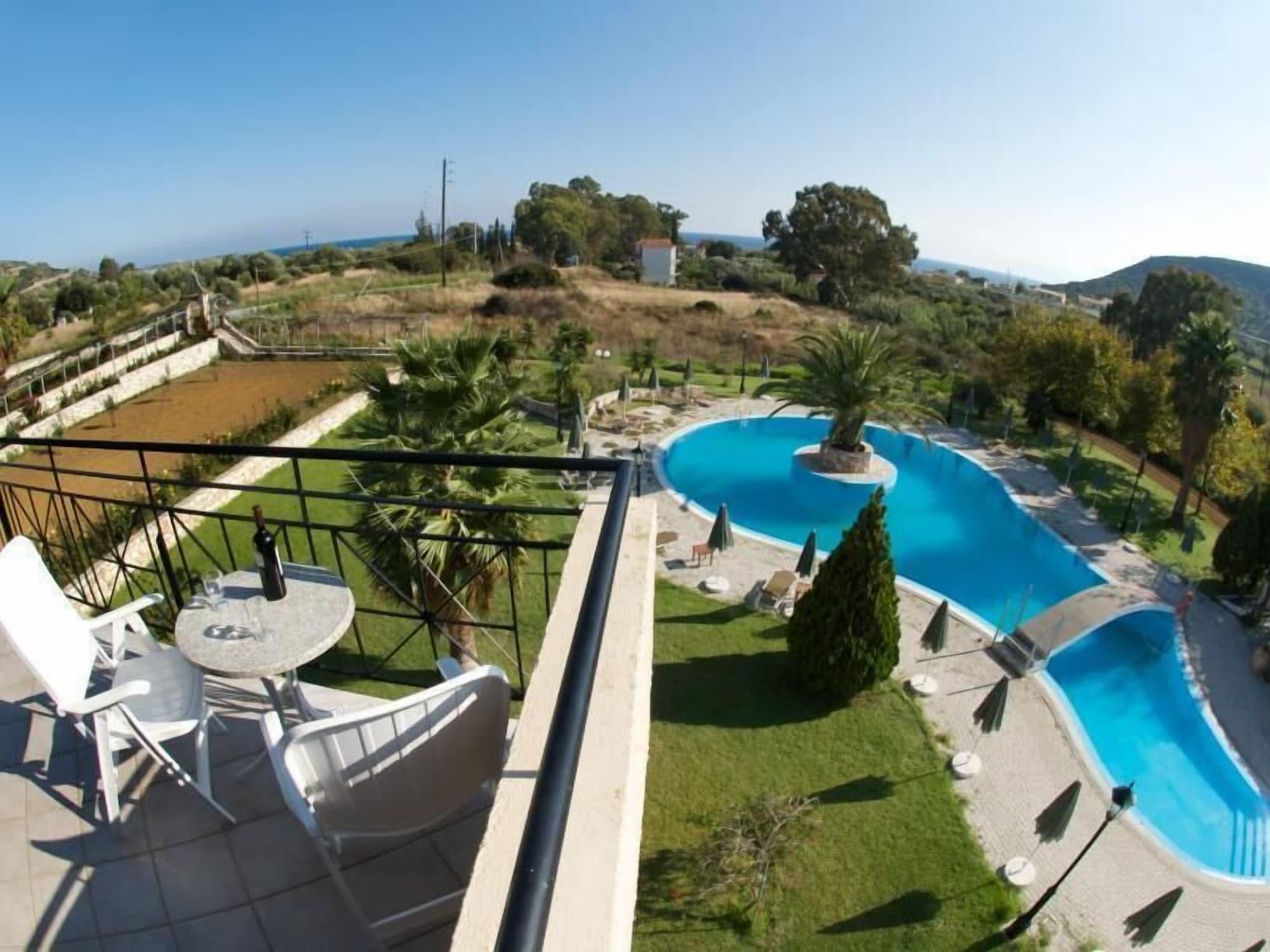 Alkioni Hotel Eleios-Pronnoi Exteriör bild